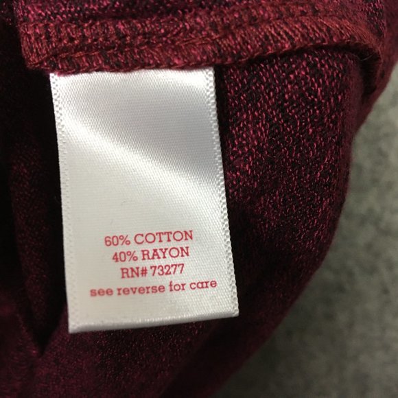 Mudd Tank Top Girls 12 Red Berry Sleeveless Heathered Slub Knit Round Neck Curve - Picture 7 of 11